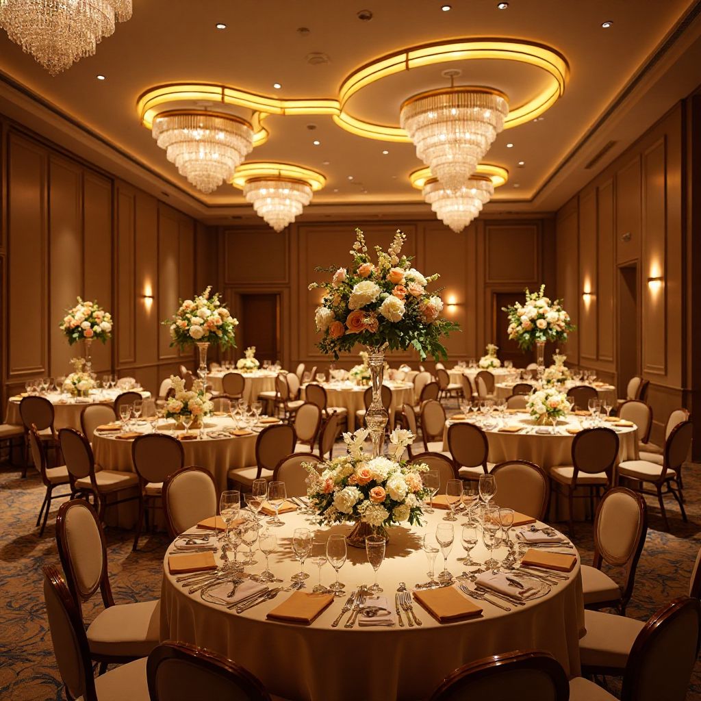 Elegant event setup
